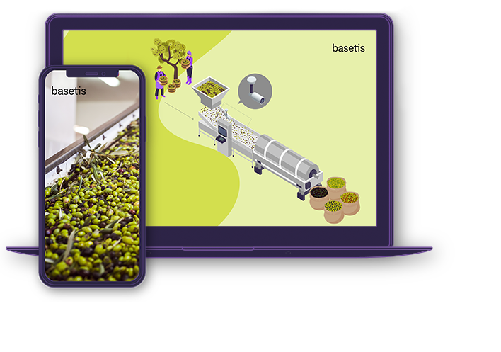Mockup de Detecció automàtica de defectes en olives en una línia de preparació i muntatge